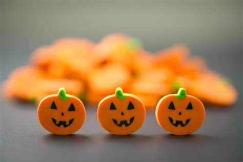 Premium Photo | Halloween pumpkins decoration