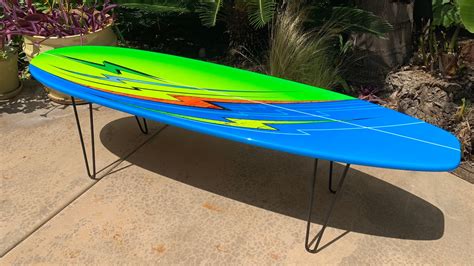 Lightning Bolt Surfboard Coffee Table - Etsy