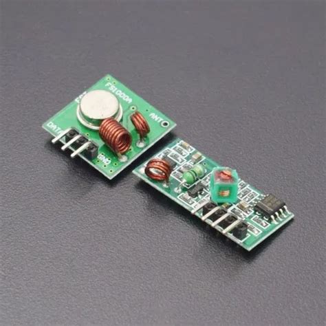 433mhz Rf Transmitter With Receiver Kit For Arduino Arm Mcu Wireless Application Industrial At