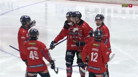 Elitserien Slutspel Kvartsfinal 3 Av 5 Edsbyns IF IK Sirius YouTube