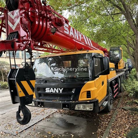 Sany Stc S Stc H Stc Ton Sany Used Truck Cranes Mobile Crane