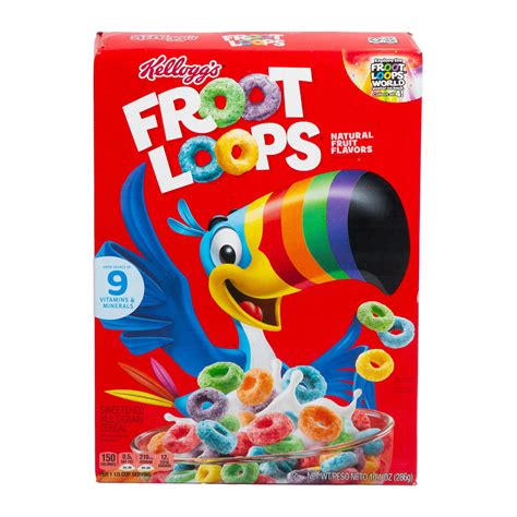 Kelloggs Froot Loops Sweetened Multi Grain Cereal 286 G Online At Best