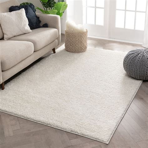 Well Woven Madison Shag Solid Area Rugs Gray Walmart