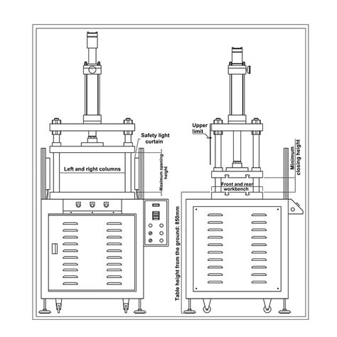 Introduction Of 4 Post Hydraulic Press