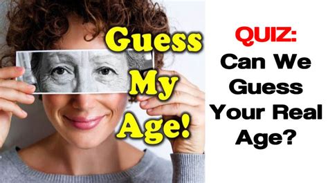 Quiz Can We Guess Your Real Age Womenworking