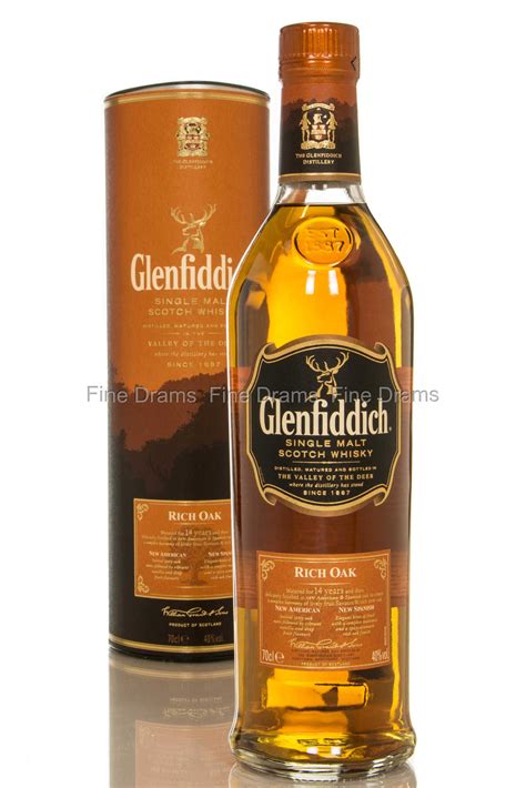 Glenfiddich Year Old Rich Oak Scotch Single Malt Whisky