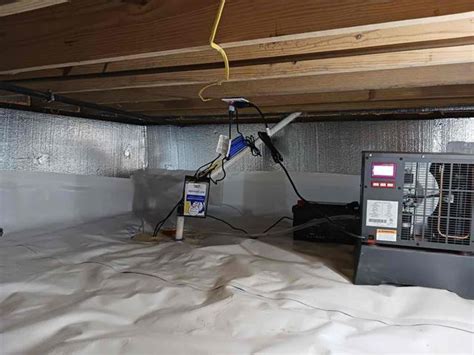 Basement Systems Of Indiana Crawl Space Repair Photo Album Crawl Space Waterproofing In