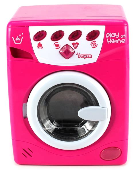 Washing Machine Play Set W Light Play At Home Pretend Play Battery Operated Toy Ebay