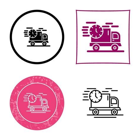 Fast Delivery Vector Icon Vector Art At Vecteezy