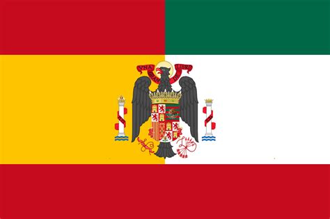 Flag of the Spanish-Mexican Empire : r/vexillology