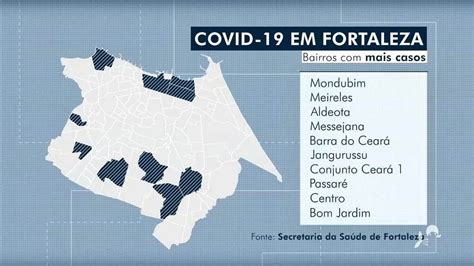 Fortaleza Tem 10 Bairros No Topo De Casos De Covid 19 Desde Junho