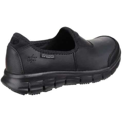 Skechers Womens Ladies Sure Track Slip Resistant Slip On Work Safety Shoes