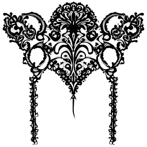 Download Gothic Lace Pattern Png Qyf89