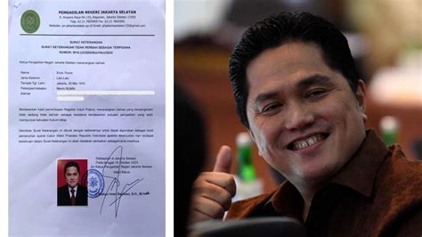 Beredar Desain Surat Suara Bergambar Prabowo Erick Thohir Istana