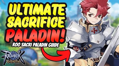 PVP PVE FULL SACRIFICE PALADIN In Ragnarok Origin YouTube