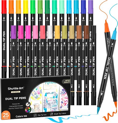 Amazon Artist S Loft Watercolor Dual Tip Markers 12 Colors