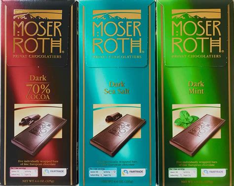 Amazon Moser Roth Fine Premium European Dark Chocolate Cocoa