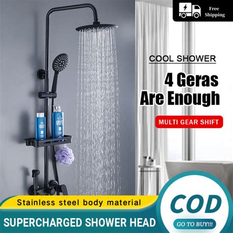 Shower Set With Faucet Hot And Cold Faucet Bathroom Shower Multi Position Switch Water Outlet