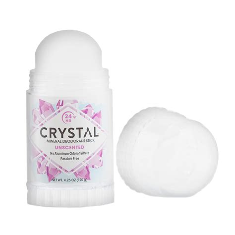 Дезодорант Crystal Deodorant Mineral Stick, 120g: Unscented (без запаха ...