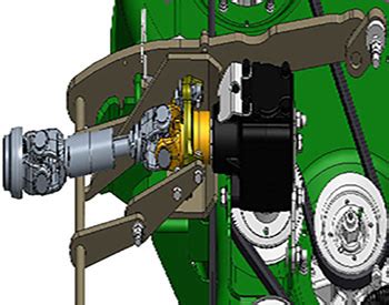 D High Capacity Autoconnect Mid Mount Deck John Deere