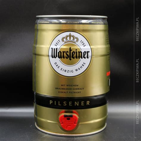 Warsteiner L Beczka Beczki Piwa Najlepsze Niemieckie Piwa Beczkowe