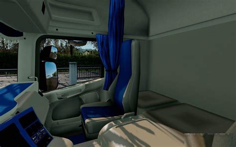 SCANIA RJL CMI 4 SERIES BLUE INTERIOR V1 0 ETS2 ETS2 Mod