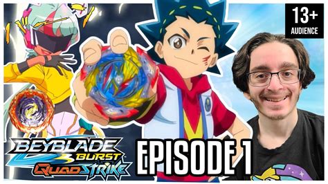 This Is Awesome Beyblade Burst Quadsstrike Episode 1 Review Quadra Vs