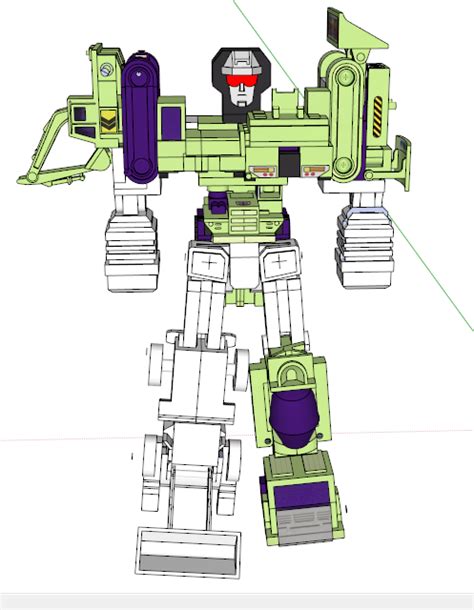 DEVASTATOR G1 WIP by rexxkentrix on DeviantArt