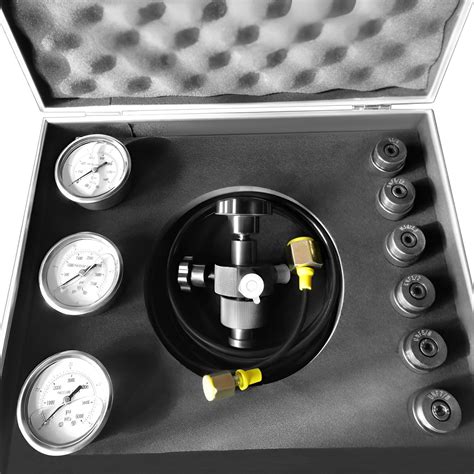 Hydraulic Nitrogen Accumulator Charging Kit Nitrogen Pressure Test