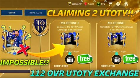 112 Ovr Messi Impossible How To Get 112 Ovr Utoty Fifa Mobile 23 Claiming 2 Utoty In Fifa