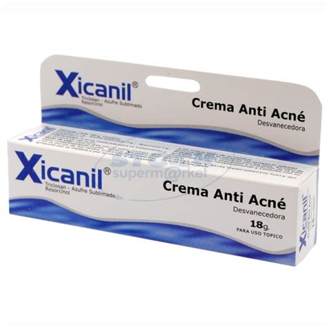 Crema Anti Acne Xicanil Desvanecedora Pmo Gr Supermercados Stock