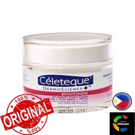 Jual Celeteque Brightening Tri Benefit Power Cream SPF 15 50ml