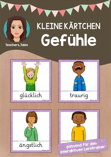 Lerntrainer Gef Hle Tagespl Ne F R Kinder Emotionen Aktivit Ten