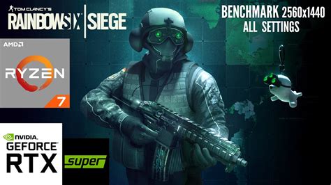 Tom Clancy S Rainbow Six Siege All Settings 2560x1440 Benchmark Ryzen