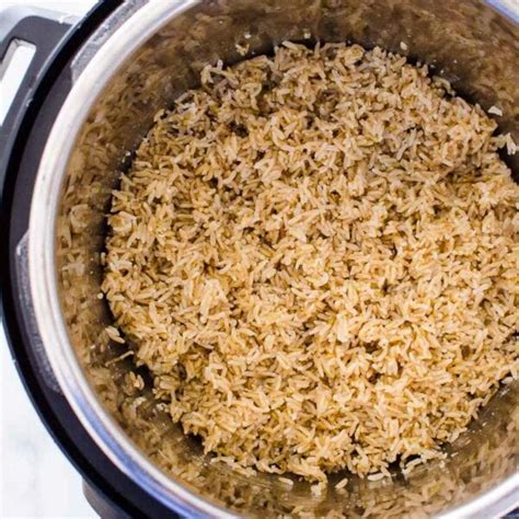 Perfect Instant Pot Brown Rice Ifoodreal