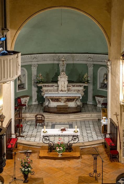 Main Nave And Presbytery Of Our Lady Of Nativity Cathedral Notre Dame