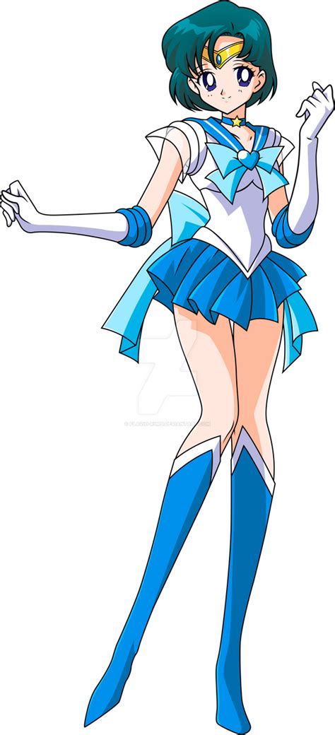 Sailor Mercury By Flavio Ruru On Deviantart