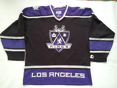 VINTAGE STARTER LOS ANGELES KINGS HOCKEY JERSEY IN SIZE XL | eBay