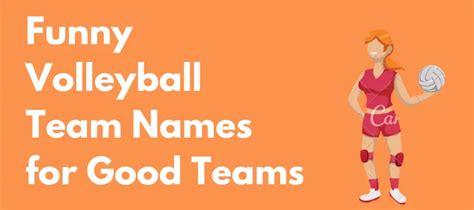 400+ {CLEVER} Funny Volleyball Team Names 2022