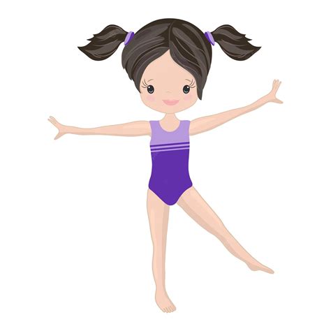 cartoon gymnasticss - Clip Art Library