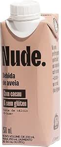 Leite Vegetal De Aveia To Go Sabor Cacau Nude 250ml Amazon Br