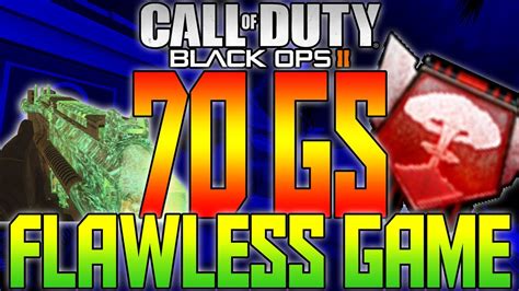 COD Black Ops 2 FLAWLESS 70 GUN STREAK NUCLEAR 40x UNSTOPPABLES