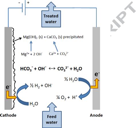 Figure 1 From Electrochemical Softening Of Concentrates From An