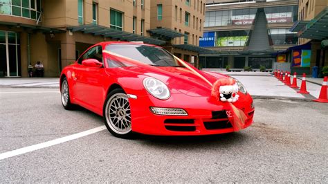 RedOrca Malaysia Wedding And Event Car Rental Porsche 911 Wedding Car