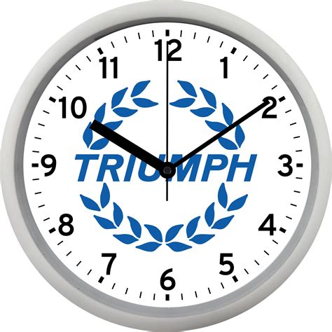 Triumph Wall Clock Heartland Diecast And Promotions Llc