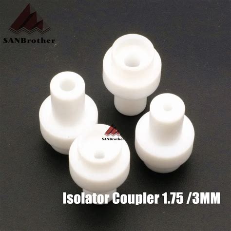Pcs Ultimaker UM Hot End Isolator Coupler PTFE Teflon Inner Sleeve For Mm Mm Filament