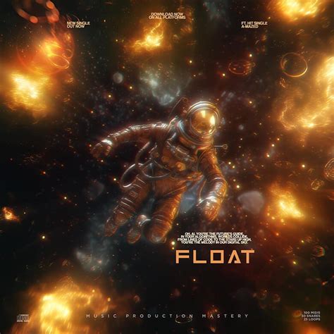 Float Premade Cover Art - Photoshop PSD