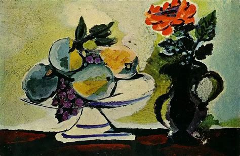 Pablo Picasso — Still Life With Fruit Dish 1943