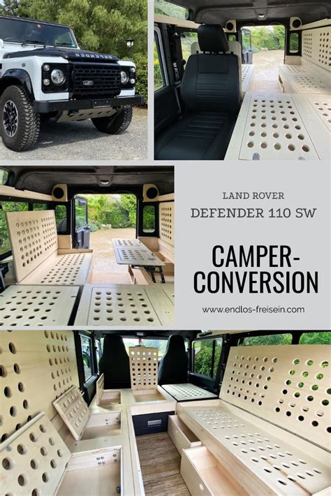 Ein Defender Camper für 3 Landrover defender Wohnmobil umbau