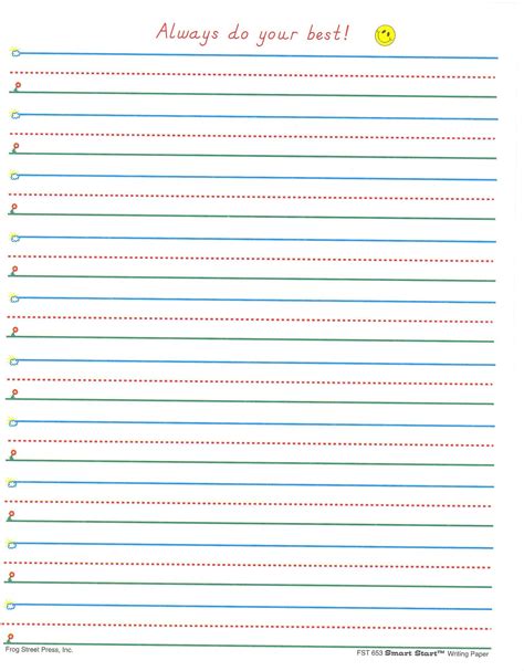 Free Printable Dotted Lined Paper